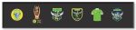 2020 Canberra Raiders NRL Evolution Pin Set - Image 2