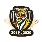 2020 Richmond Tigers AFL Back to Back Premiers Pin Badge