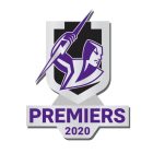 2020 Melbourne Storm NRL Premiers Logo Pin Badge