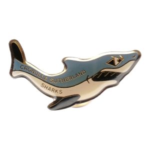 1990s Cronulla Sutherland Sharks Mascot Pin Badge