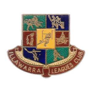 1970s Illawarra Leagues Club Screw Fitting Pin