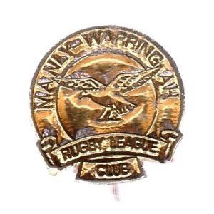 1980s Manly Warringah Rugby League Club Gold Stick Pin