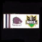 2010 Brisbane Broncos NRL Away Pin Badge