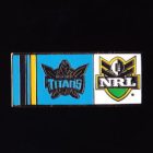 2010 Gold Coast Titans NRL Home Pin Badge