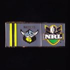 2010 Canberra Raiders NRL Away Pin Badge