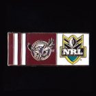 2010 Manly Warringah Sea Eagles NRL Home Pin Badge