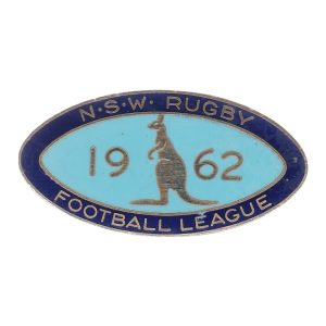 1962 NSW Rugby Football League Member Pin Badge