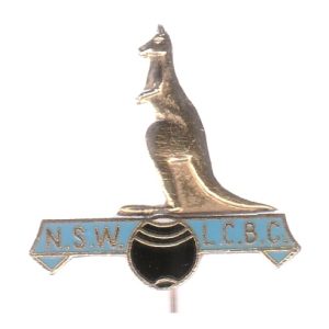1970s NSW Leagues Club Bowling Club Stick Pin a