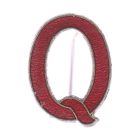 1980s Queensland Dark Red Q  Pin Badge