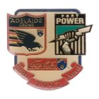 1997 Crows vs Power Coca Cola 1st Home Game Pin Badge