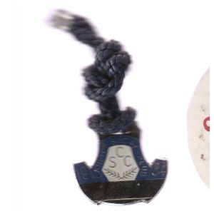 1984 Carlton Blues Social Club Member Fob Badge