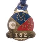 1981-82 Melbourne Cricket Club Country Member Badge w/lanyard