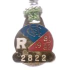 1981-82 Melbourne Cricket Club Restricted Member Badge w/lanyard