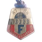 1987-88 Melbourne Cricket Club Full Member Badge w/lanyard