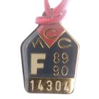 1989-80 Melbourne Cricket Club Full Member Badge w/lanyard