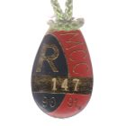 1990-91 Melbourne Cricket Club Restricted Member Badge w/lanyard