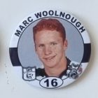 1998 Geelong Cats Marc Woolnough 58mm Player Badge