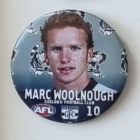 2001 Geelong Cats Marc Woolnough 58mm Player Badge