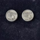 2000s Adelaide Crows AFL Pewter Cufflinks