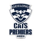 2022 Geelong Cats AFL Premiers Logo Pin Badge