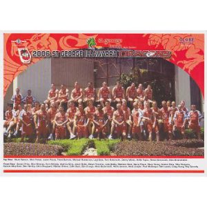2006 St George Illawarra Dragons NRL Team Poster