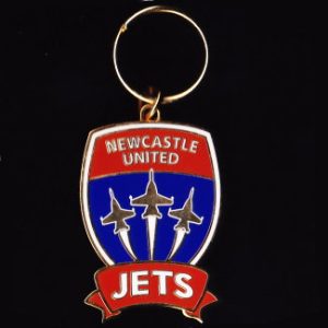 2005 Newcastle Jets A-League Trofe Keyring Badge