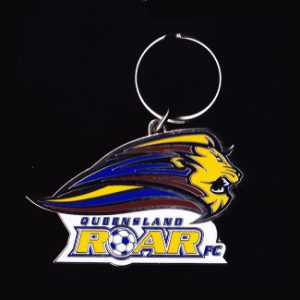 2005 Queensland Roar A-League Trofe Keyring Badge