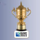 2011 RWC Webb Ellis Cup Pin Badge