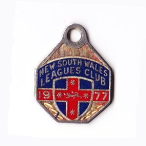 1977 NSW Leagues Club Member Badge