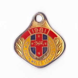 1981 NSW Leagues Club Member Badge