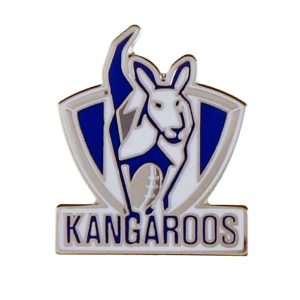 2011 North Melbourne Kangaroos AFL Logo Trofe Pin Badge