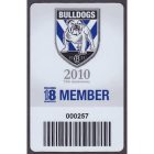 2010 Canterbury Bankstown Bulldogs NRL Member Card