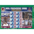 2006 Brisbane Broncos NRL Premiers Souvenir Stamp Sheet