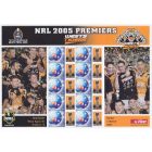 2005 Wests Tigers NRL Premiers Souvenir Stamp Sheet