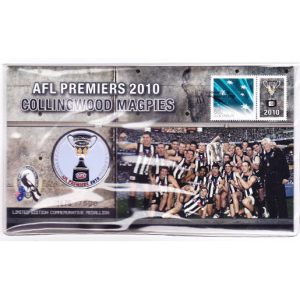2010 Collingwood Magpies AFL Premiers Medallion