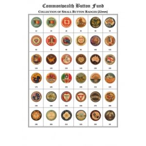 1915 Small 22mm CBF Button Badges