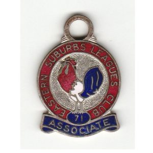 1971 Eastern Suburbs Leagues Club Associate Badge