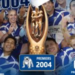 2021 Canterbury Bulldogs NRL 2004 Premiers Trophy Pin
