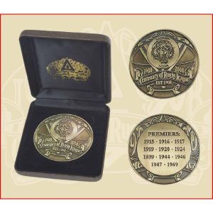 2008 Balmain Tigers RL Centenary Medallion No 100