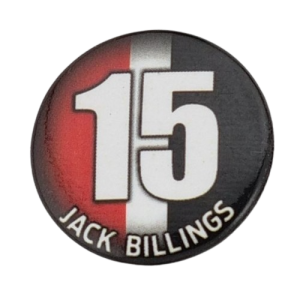 2014 St Kilda Saints Jack Billings 15 Badge