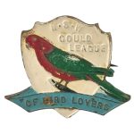 1950 Gould League of Bird Lovers NSW Member Badge Pin