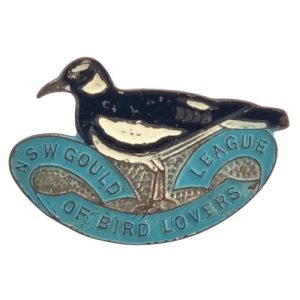 1951 Gould League of Bird Lovers NSW Member Badge Pin