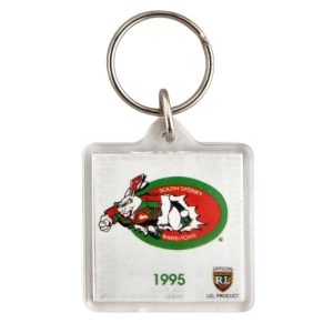 1995 South Sydney Rabbitohs ARL Season Games Keyring