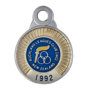 1992 Auckland Leagues Club New Zealand Member Badge