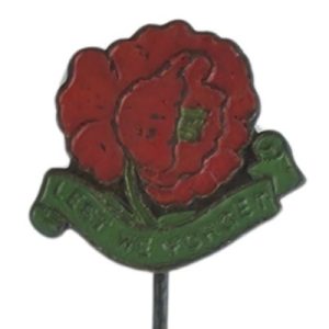 1960s Poppy Day Stick Pin 5s