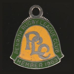 1963 Penrith Leagues Club Member Badge