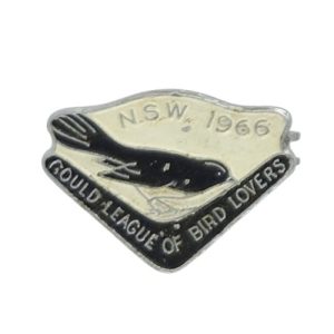 1966 Gould League of Bird Lovers NSW Member Badge Pin