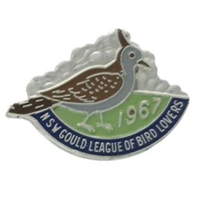 1967 Gould League of Bird Lovers NSW Member Badge Pin