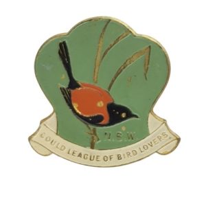 1952 Gould League of Bird Lovers NSW Member Badge Pin
