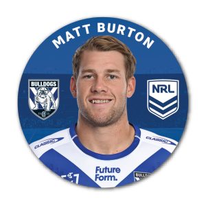 2024 Canterbury Bankstown Bulldogs Burton Player Badge